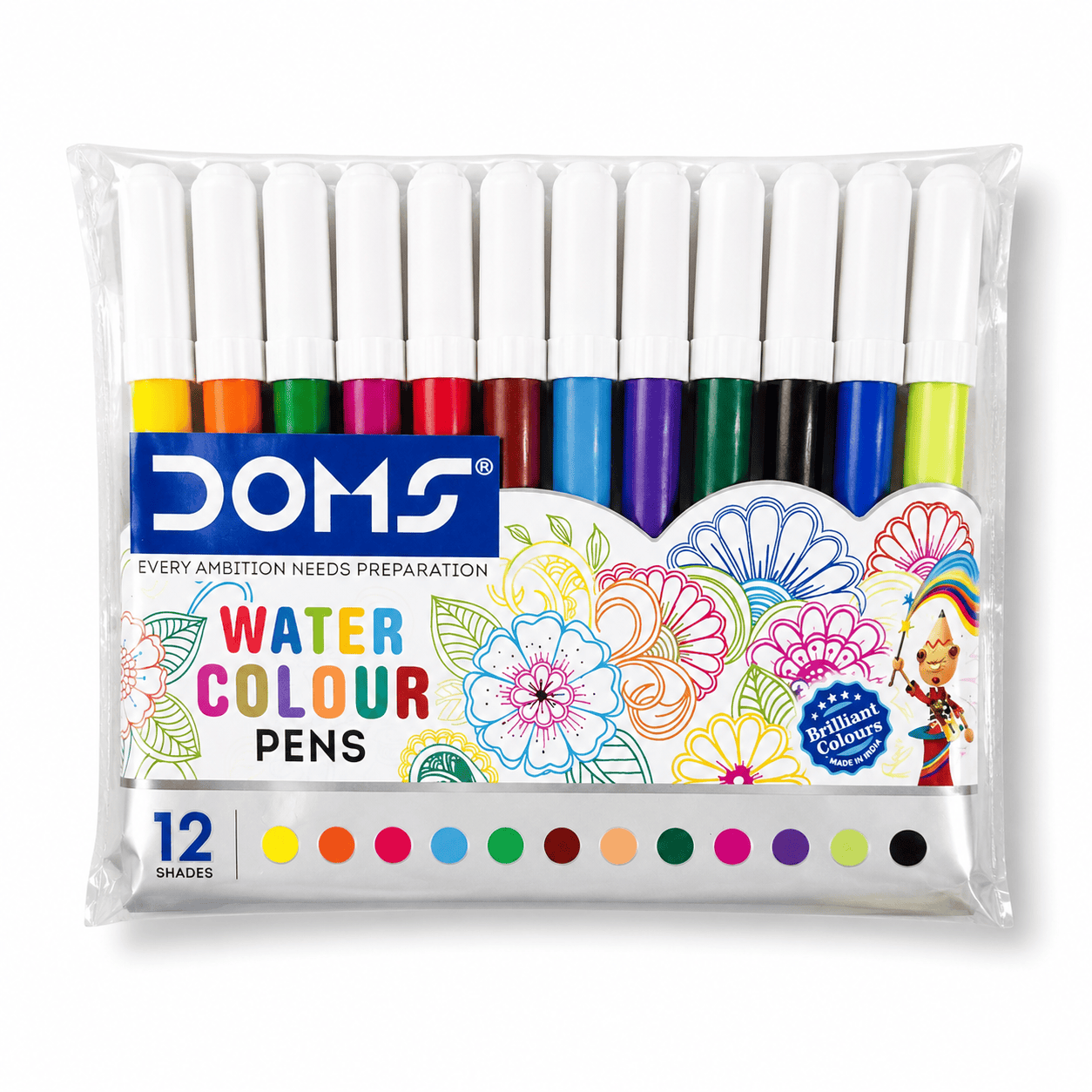 DOMS Water Colour Pens Mini