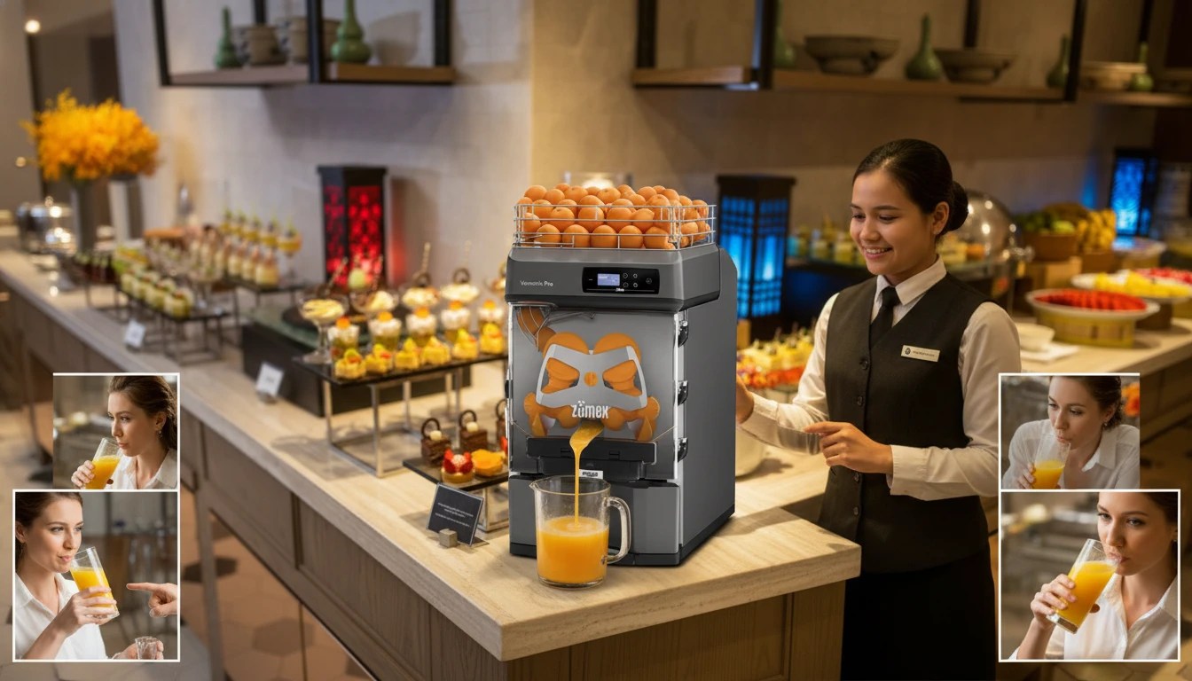 Từ Tây Ban Nha đến quầy bar của bạn: Hành trình chinh phục vị giác của gã khổng lồ Zumex
