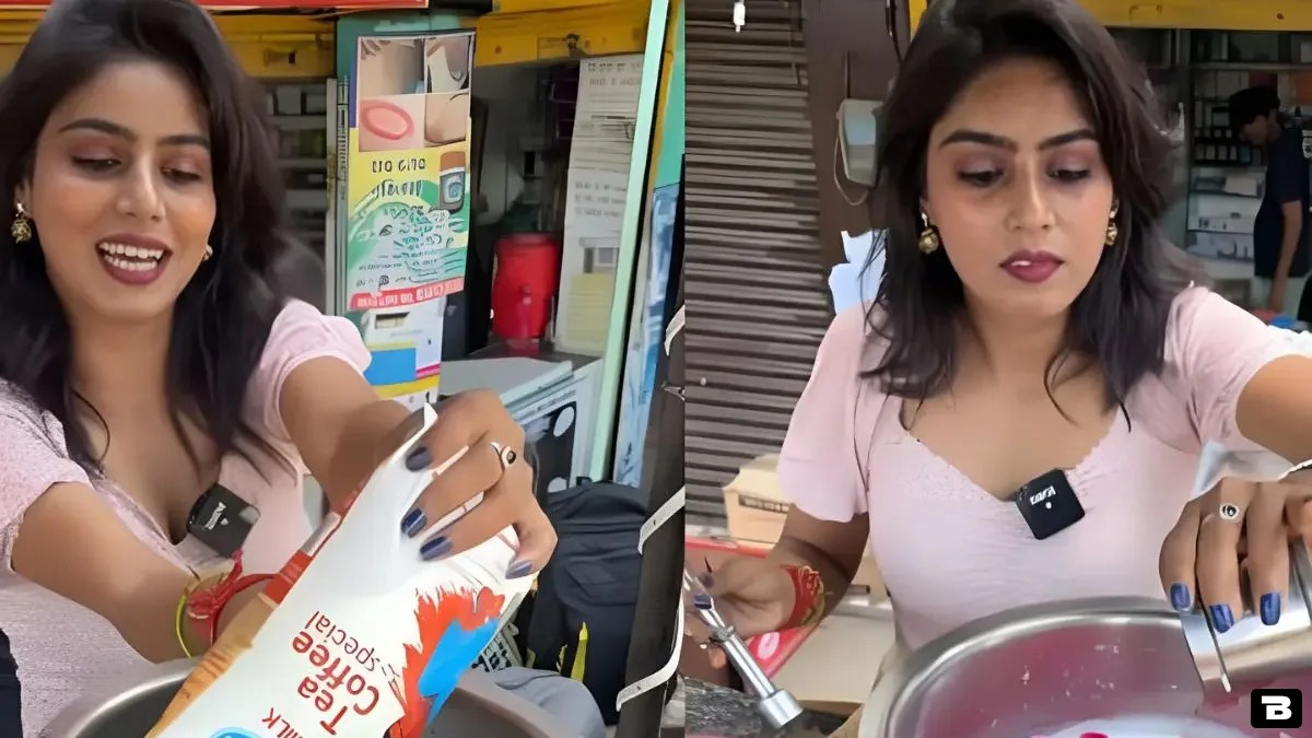 simran gupta model wali chai
