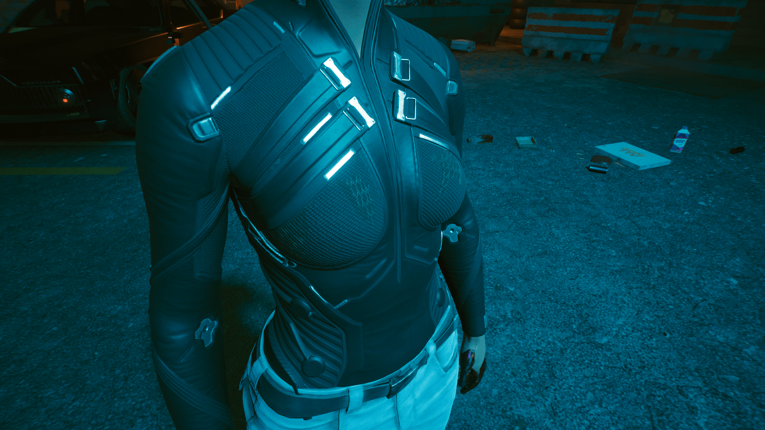 Cyberpunk 2077 Clothing Texture Glitch 1 This is a fix and edit for the Gold Silver BlackMetallic Black.