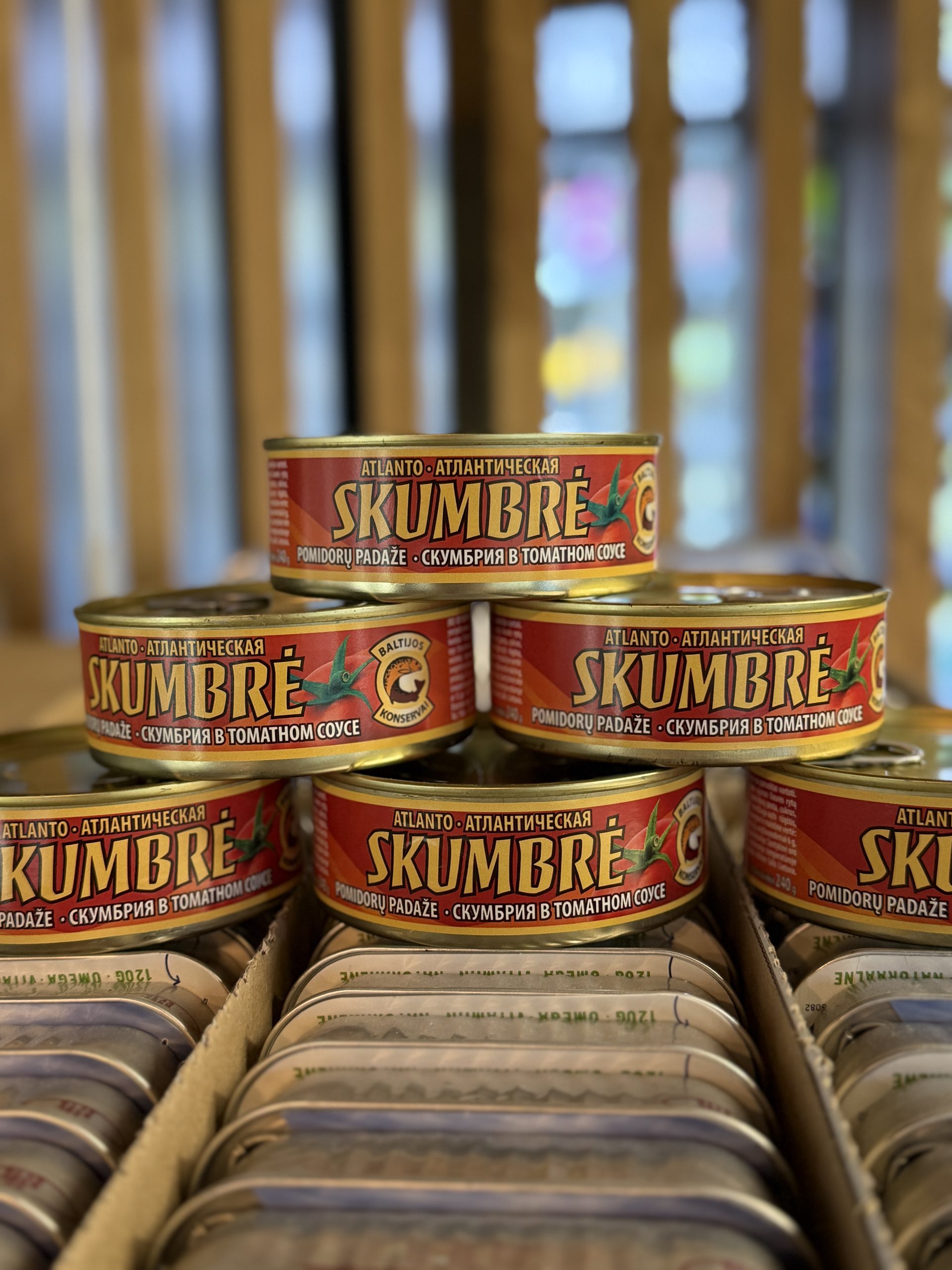 skumbrė pomidorų padaže