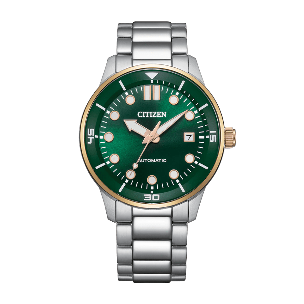 Citizen Mechanical NJ0196-80X Two-Tone Green | Zvellarin