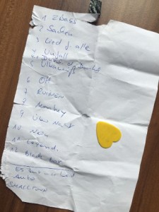 Setlist_Locas in Love