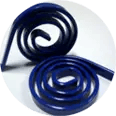 Finished spiral spring components made from automatic spiral spring forming equipment