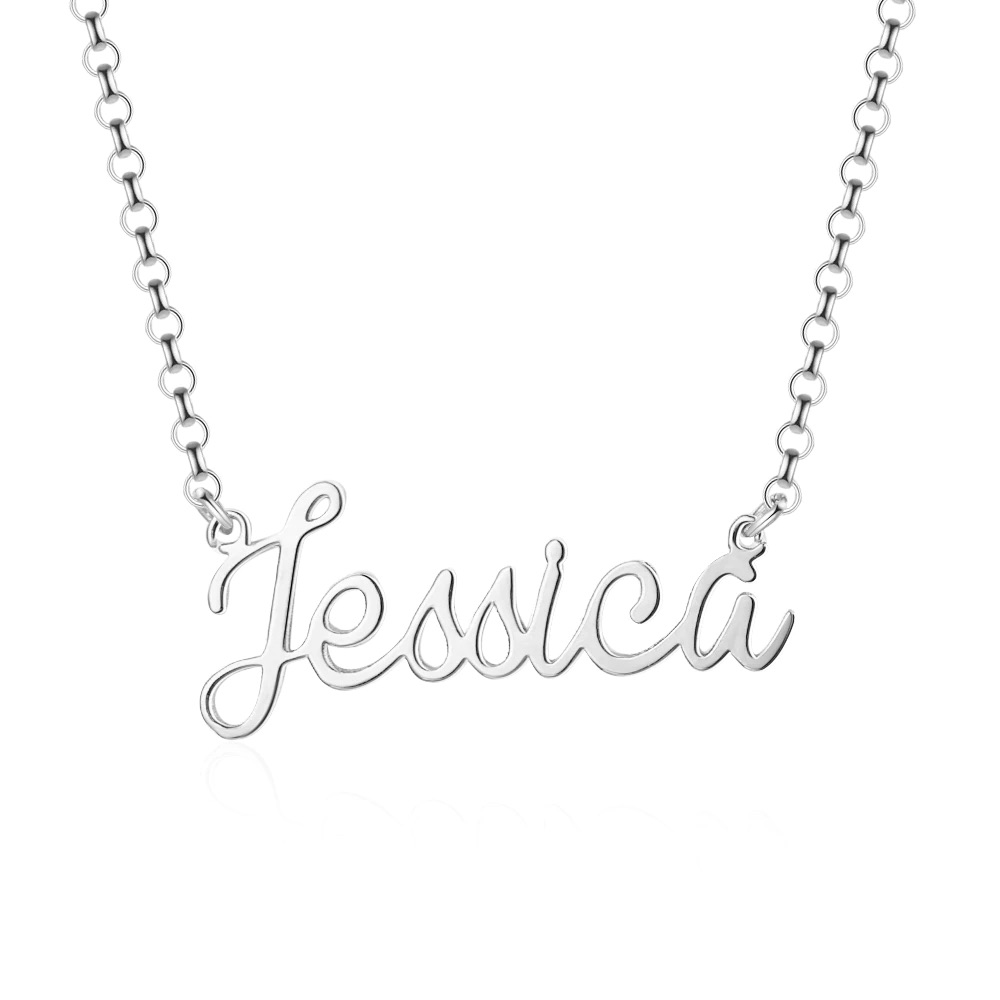 Code Promo Amour Et Bijoux Jessica Thivenin Jessica – Collier Prénom personnalisé - ZYMALA