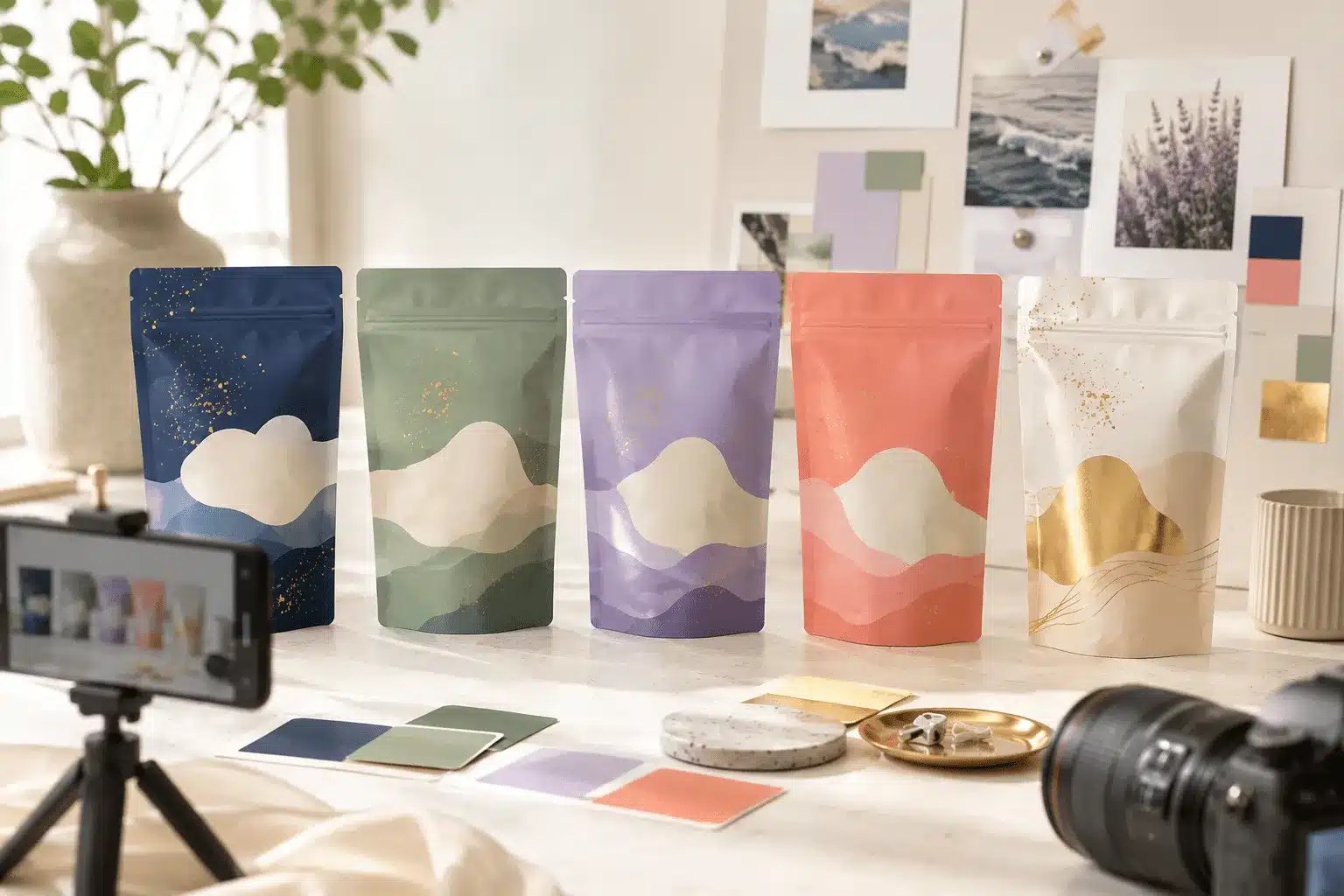 Packaging designs for marketing campaigns