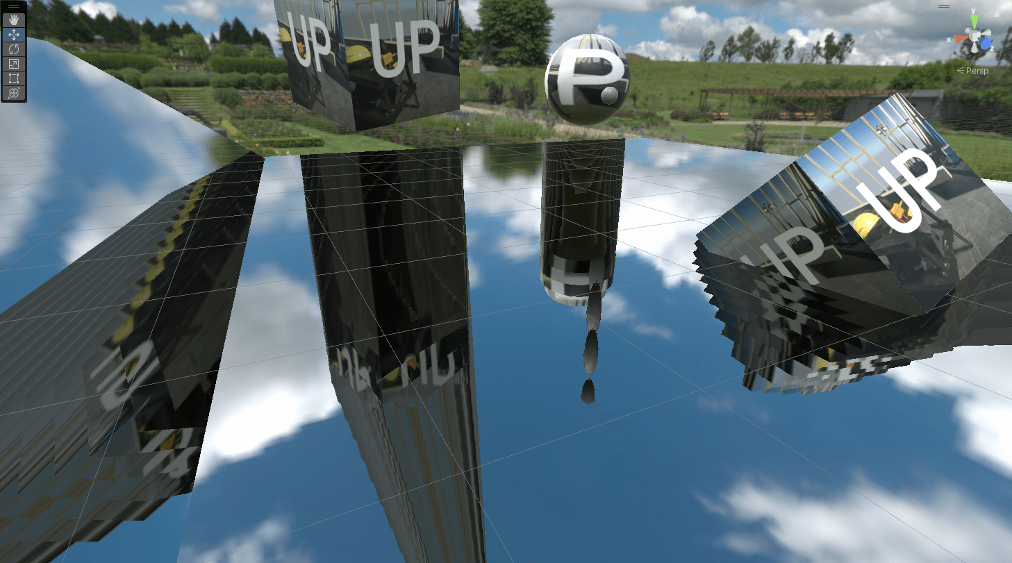 Github Yangrc1234 Screenspacereflection Screen Space Reflection - High Quality Mountain Photo - Desktop